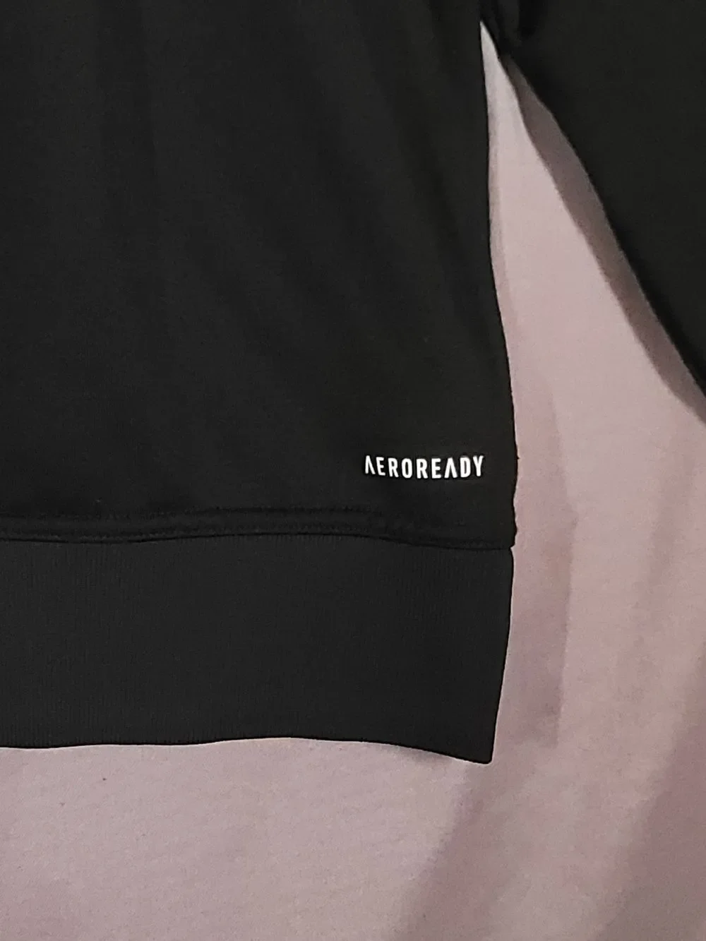 Adidas Aeroready Black Pullover Crewneck Men’s Medium Athletic Sweatshirt